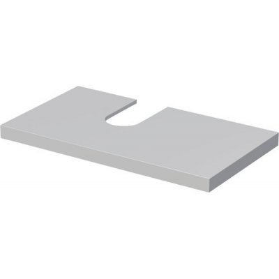 Intedoor deska pod umyvadlo 90,5 x 50,2 x 5,4 cm šedá LAN DESK NIS 90 L A5866 – Zboží Mobilmania