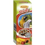 Avicentra Sticks Tyčinky ovoce / med pro velké papoušky 130 g – Sleviste.cz