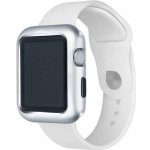 SES Magnetický hliníkový ochranný rámeček pro Apple Watch 45 mm 7.série - stříbrný 9920 – Hledejceny.cz