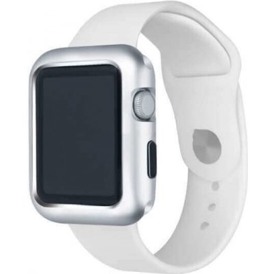 SES Magnetický hliníkový ochranný rámeček pro Apple Watch 45 mm 7.série - stříbrný 9920 – Zboží Mobilmania