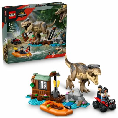 LEGO® Jurassic World 76975 T-rex a útěk po řece – Zboží Živě LEGO® Jurassic World 76975 T-rex a útěk po řece – Zboží Živě