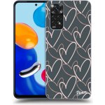 Pouzdro Picasee silikonové Xiaomi Redmi Note 11 - Lots of love čiré – Hledejceny.cz