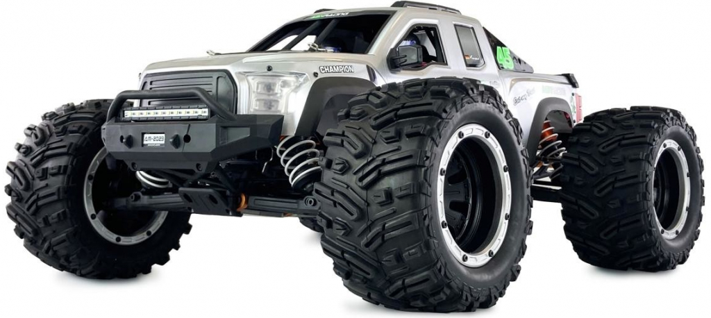 Amewi AMXRacing Mammoth Monster Truck 4WD 6S ARTR stříbrný 1:7