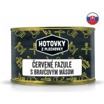 Hotovky z plechovky Červené fazole s vepřovým masem 400 g