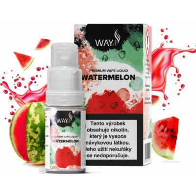 Way To Vape Watermelon 10 ml 18 mg – Zbozi.Blesk.cz