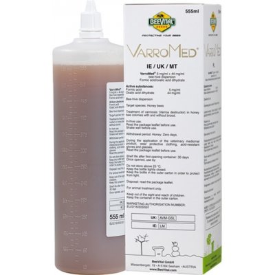 VarroMed 5 mg/ml + 44 mg/ml 555 ml