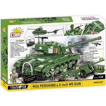 COBI 2563 WW II Americký tank M26 PERSHING