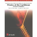 Pirates of the Caribbean Piráti z Karibiku noty pro akordeonový orchestr