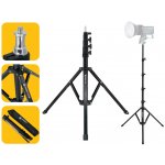 LENSBOT ULS-39 - ultra lehký stativ pro světla a jiné příslušenství s 1/4" závitem Univerzální stativ s 1/4" závitem, výška 182 cm – Sleviste.cz