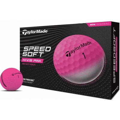 TaylorMade SpeedSoft bílé/růžové 12 ks – Zboží Dáma