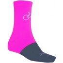 Sensor TOUR Merino Wool ponožky růžová/černá