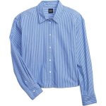 Gap pruhovaná crop top modrá – Zboží Dáma
