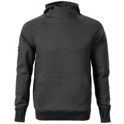 Rimeck Vertex Hoodie ebony šedá