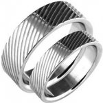 Šperky4U Pánský ocelový prsten OPR1384 – Zboží Dáma