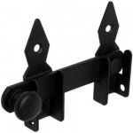 DOMAX WOGO 120 Závora zahradní 120x20 mm černá – Sleviste.cz