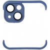 Pouzdro a kryt na mobilní telefon Apple Pouzdro AppleMix Bumper / mini rámeček pro Apple iPhone 13 + tvrzené sklo na čočky kamery - silikonové - modré