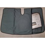 Konig Sluneční clony - Ford Transit Custom 2013+ Varianta: 1+2 Čelní sklo + boční (řidič a spolujezdec) podšité s kapsou | Zboží Auto