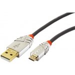 Lindy 36634 USB 2.0 A/Mini-B, 5m, šedý – Zboží Mobilmania