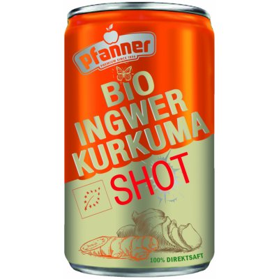 Pfanner BIO Ginger Curcuma shot 150 ml