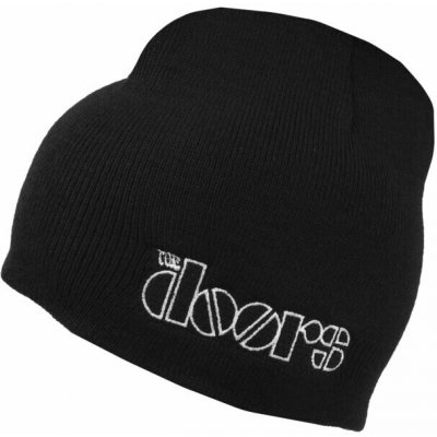 Razamataz Beanie čepice THE DOORS LOGO černý BH165 – Hledejceny.cz