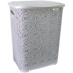 MEGAPLAST MONAKO 57x45x38cm šedá metalíza – Hledejceny.cz