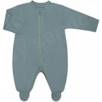 Baby Service Kombinéza na zip Vlnky mátová Česká výroba Babyservice – Zboží Mobilmania