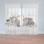 Záclony Mláďátka 2: 2 ks - 150x250 cm - Sablio – Hledejceny.cz