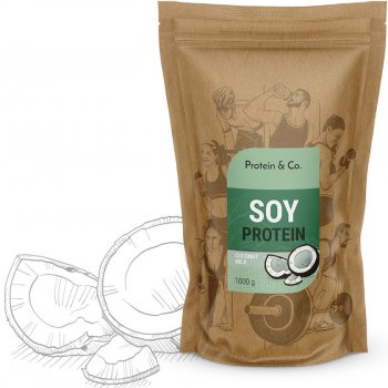 Protein&Co. Sójový protein 1000 g