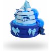 Plenkový dort Plenkovky Plenkový dort pro chlapce třípatrový světle modrý