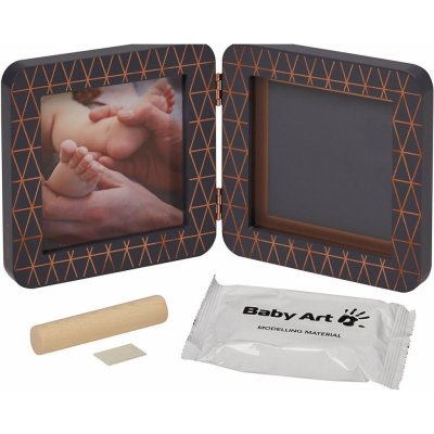 Baby Art rámeček My Baby Touch Wood Copper Edition Dark – Hledejceny.cz