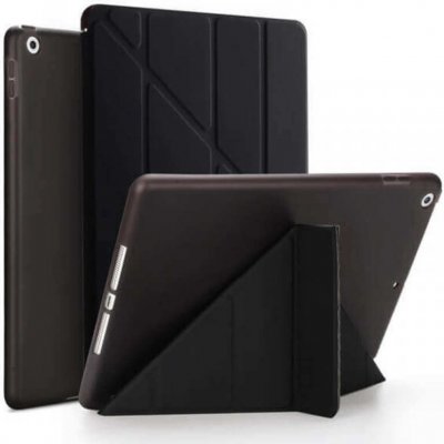 SES 2v1 Smart flip cover zadní silikonový ochranný obal pro Apple iPad 10,9" 2022 10.generace černý 12106