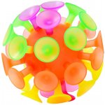 Mac Toys Přísavkový míč 10cm se světlem – Zboží Mobilmania