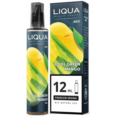 Ritchy Liqua Mix&Go Cool Green Mango 12 ml – Zboží Mobilmania