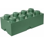 LEGO® Úložný box 25 x 50 x 18 cm army zelená – Zboží Mobilmania