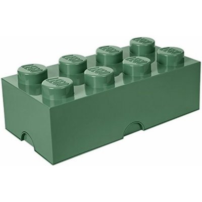 LEGO® Úložný box 25 x 50 x 18 cm army zelená – Zbozi.Blesk.cz