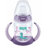 Nuk FC lahvička na učení s kontrolou teploty Jednorožci/Fialová 150 ml – Hledejceny.cz
