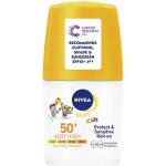 Nivea Sun Protect & Sensitive dětské mléko na opalování v kuličce SPF50+ 50 ml – Sleviste.cz