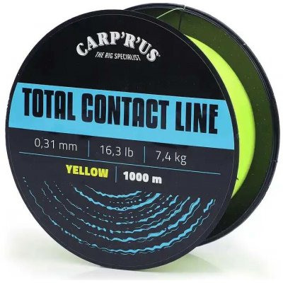 Carp R Us Total Contact line yellow 1000 m 0,310 mm 7,4 kg – Sleviste.cz