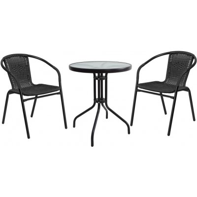 Nábytek Texim Balkonový BISTRO set NINA 3dílný – Zboží Dáma