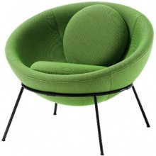 Arper Bowl chair zelená