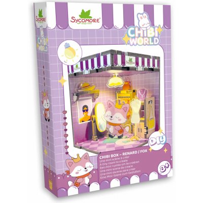 Sycomore Chibi svět mini box s liškou – Hledejceny.cz