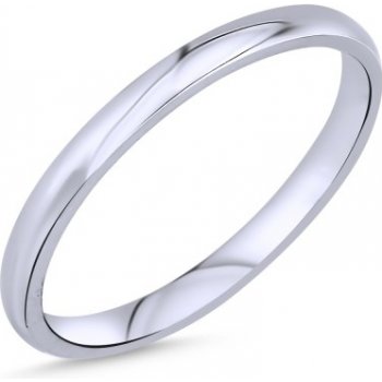 Olivie Úzký snubní stříbrný prsten 7139