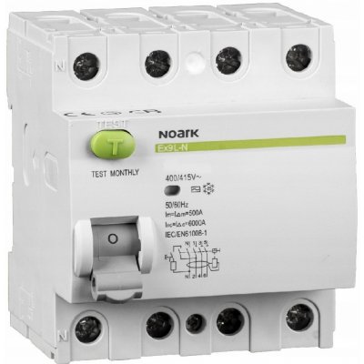 Proudový chránič NOARK 4P 25A 30mA Typ A – Zboží Mobilmania
