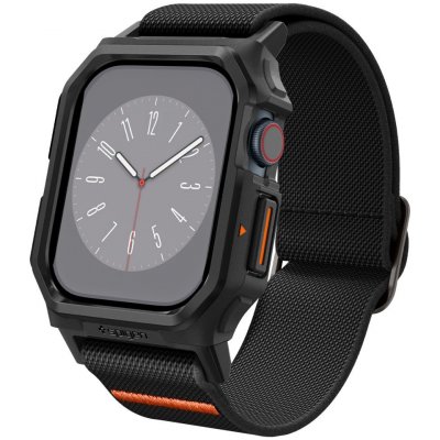 SPIGEN Lite Fit Pro, matte black - Apple Watch 45mm/44mm ACS07103 – Zboží Živě