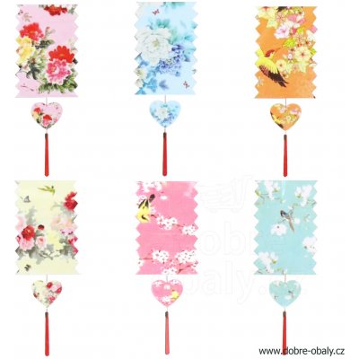 Lampion válec 16 cm Květiny – Hledejceny.cz