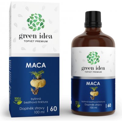 Green idea Maca bezlihová tinktura 100 ml – Hledejceny.cz