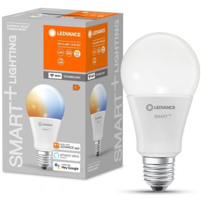 Ledvance Smart+ WIFI LED světelný zdroj, 14 W, 1521 lm, teplá studená bílá, E27 – Zboží Mobilmania