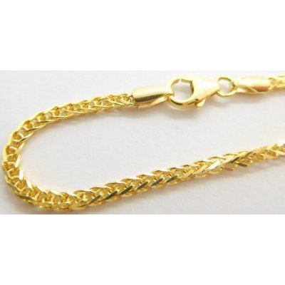 Klenoty Budín Dámský pevný zlatý náramek ze žlutého zlata 585/1,80gr 18cm HK7021 – Zbozi.Blesk.cz