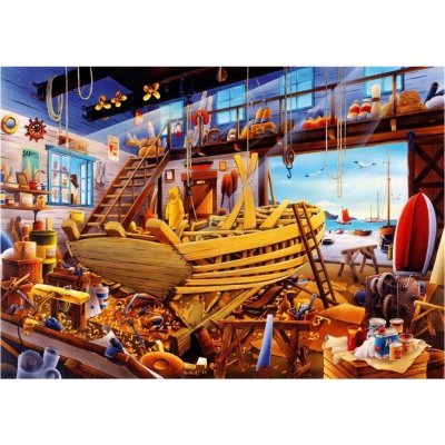 BlueBird Boat Yard 1000 dílků – Zboží Mobilmania