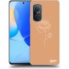 Pouzdro a kryt na mobilní telefon Huawei Picasee silikonové Huawei Nova 9 SE - Peonies čiré